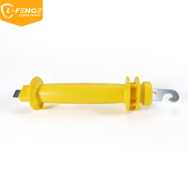 Lydite® Farming Fence Gate Handle,Yellow Rubber